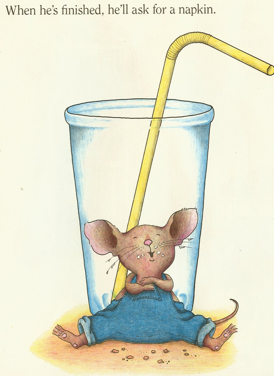 If You Give A Mouse A Cookie (08),绘本,绘本故事,绘本阅读,故事书,童书,图画书,课外阅读